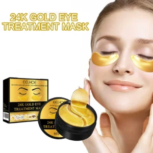 Eye Treatment Mask – 24K Gold Under‑Eye Pads for Dark Circles & Firming Care
