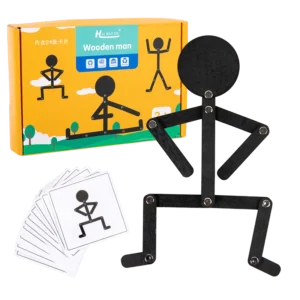 Sporty Pose Puzzle – Wooden Early Learning Toy